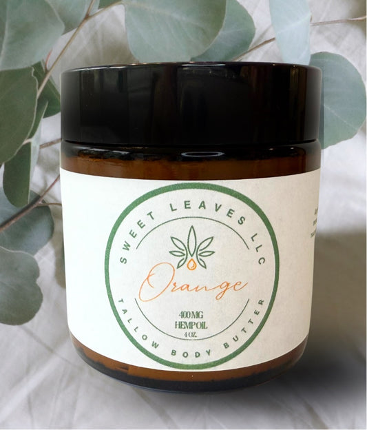 Sweet Leaves Whipped Tallow Body Butter